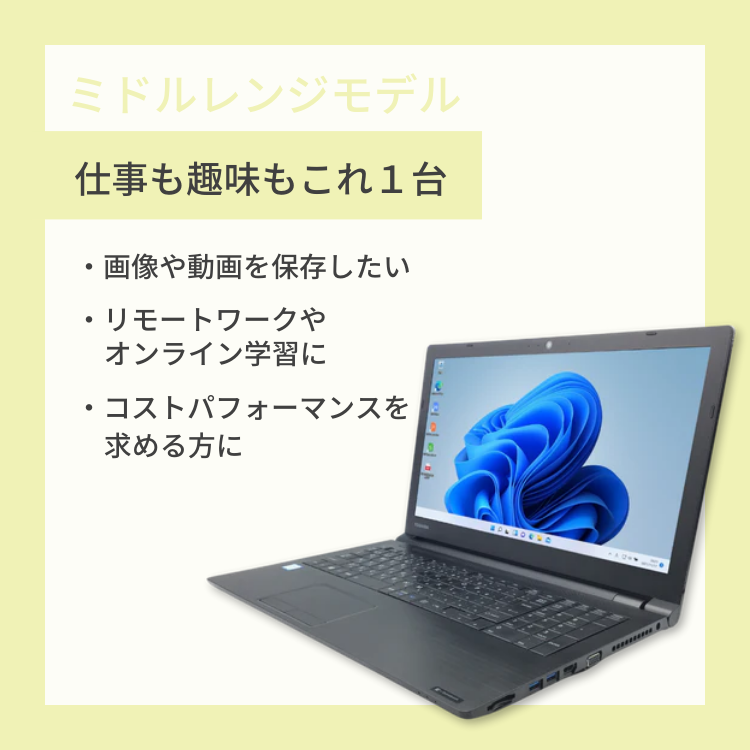 ミドルレンジモデル