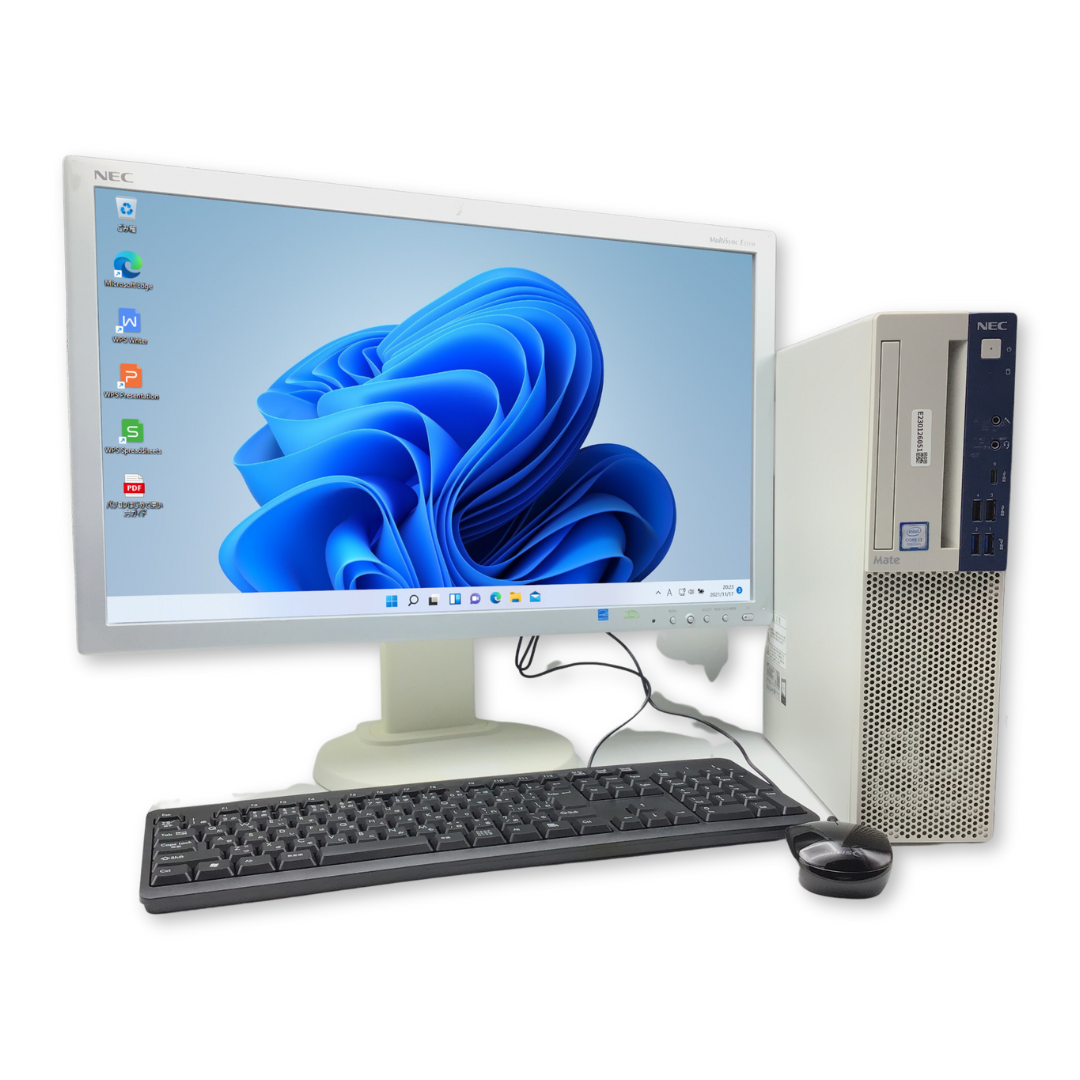 NEC Mate デスクトップパソコン Office 2021 SSD256