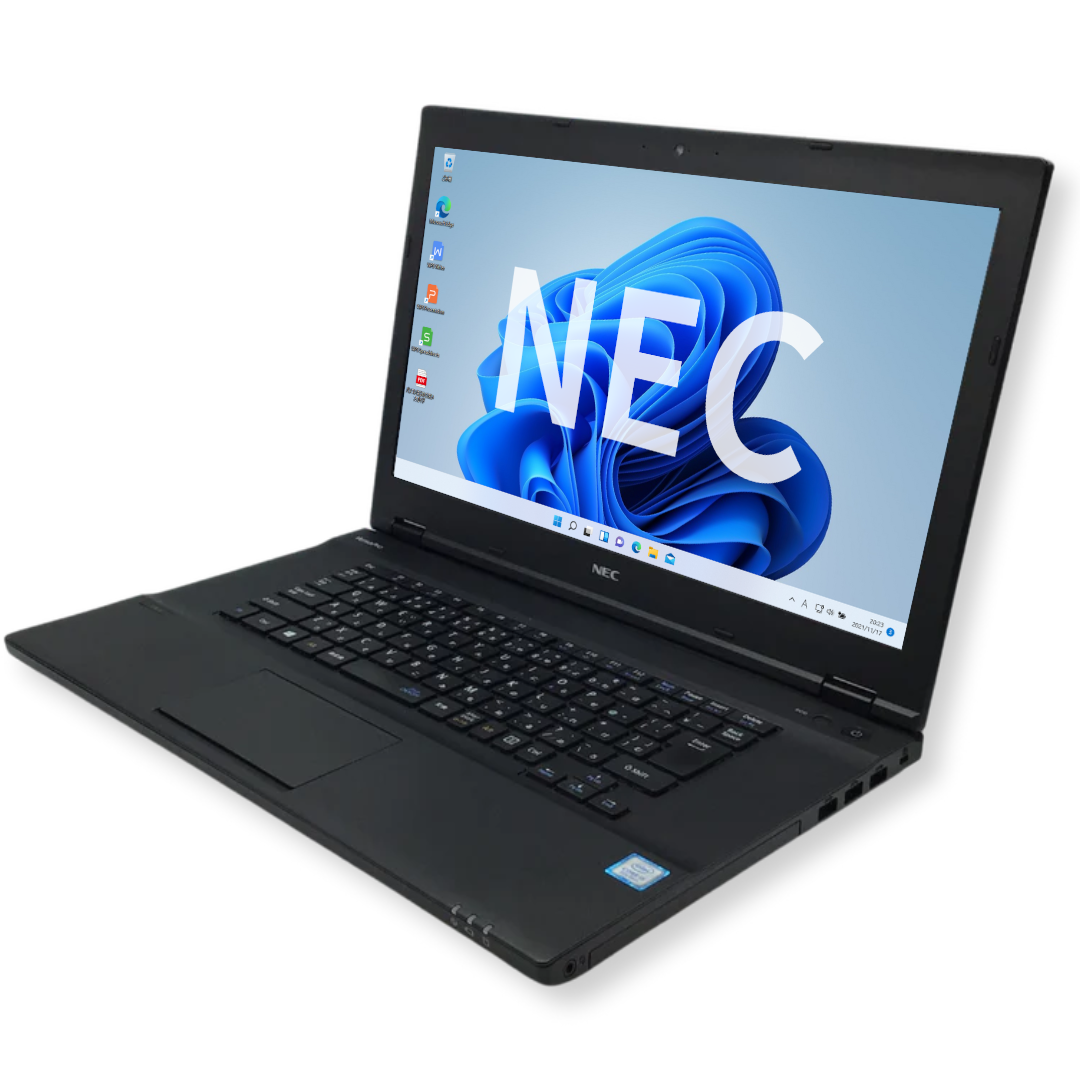 店長イチオシ【NEC製ワイド】高性能ノートパソコン(メモリ8GB)