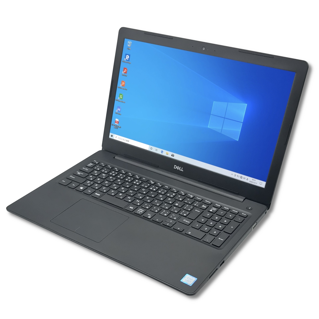 【Windows11】【ビジネスノート】【スタイリッシュ】 DELL Latitude 3590 第8世代 Core i5 8250U/1.60GHz 8GB 新品SSD240GB 64bit WPSOffice 15.6インチ HD カメラ テンキー 無線LAN パソコン ノートパソコン PC Notebookカメラあり