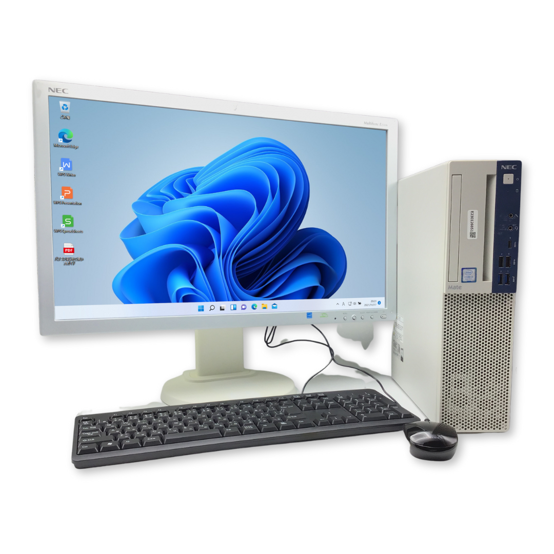 店長おすすめ 中古デスクトップ NEC Mate MKL36/B-3 Windows11 Pro
