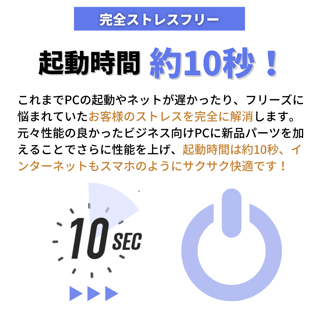 【ワイド】訳あり高性能ノートパソコン (第八世代 Core i5)